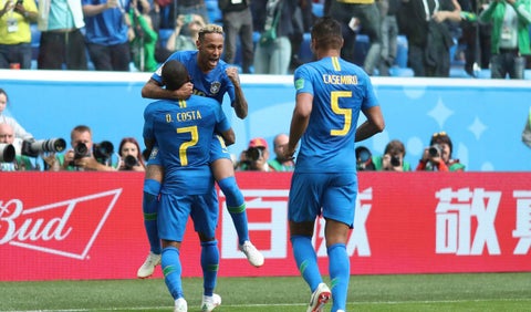Brasil alcanzó un agónico triunfo sobre Costa Rica en Rusia 2018