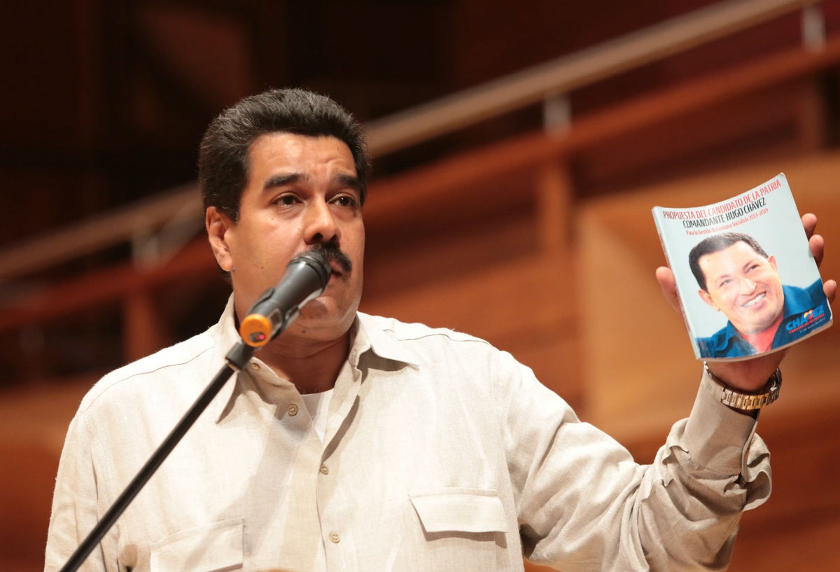 Nicolás Maduro, presidente de Venezuela