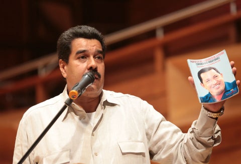 Nicolás Maduro, presidente de Venezuela
