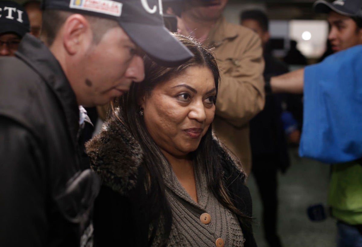 Oneida Pinto, exgobernadora de Guajira procesada por varios delitos.