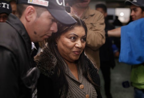 Oneida Pinto, exgobernadora de Guajira procesada por varios delitos.