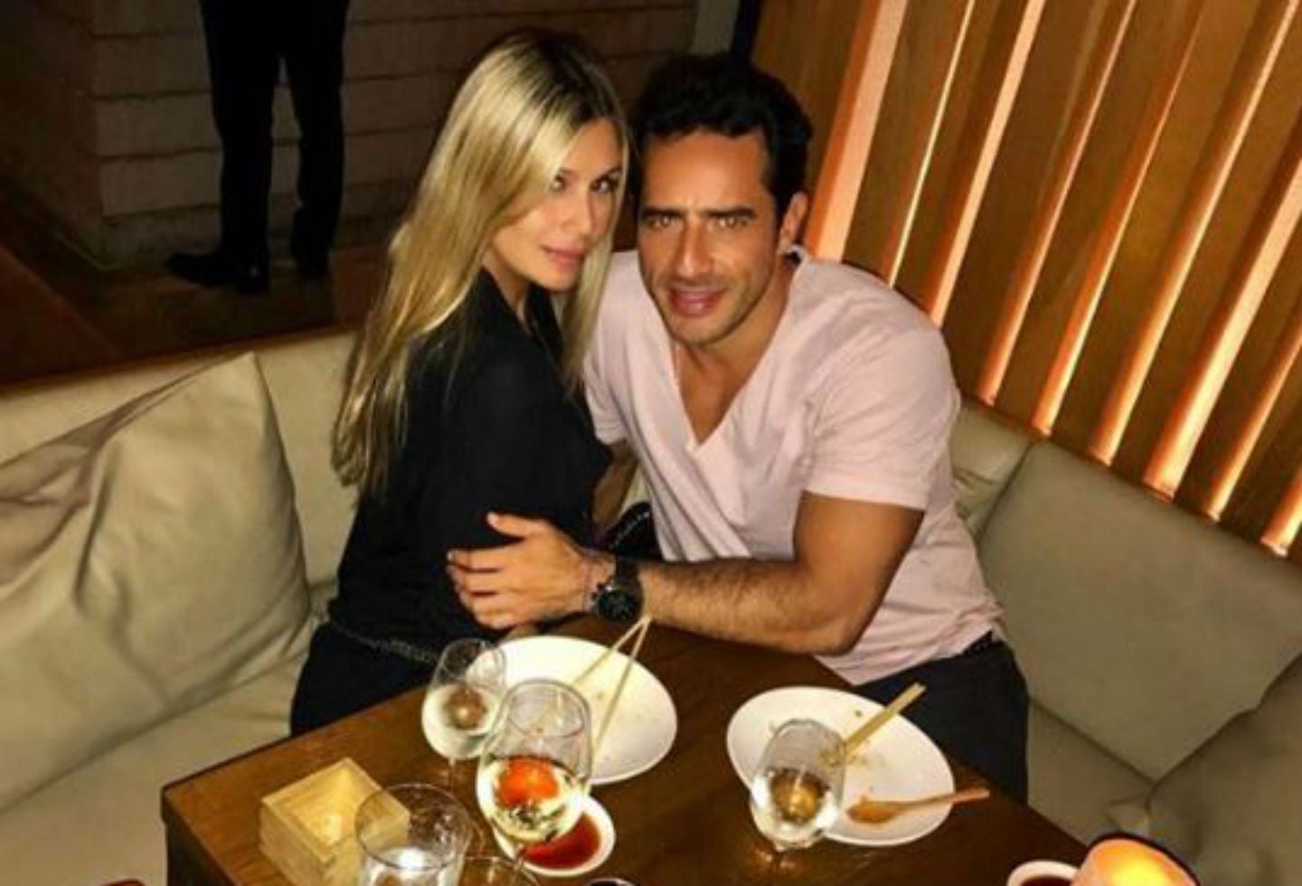 Pedro Palacio y su esposa Paula Amaya