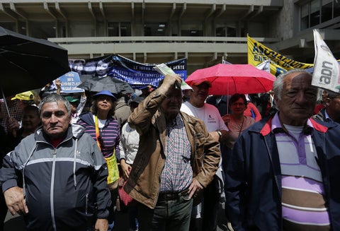 La medida buscaba que los aportes para la salud de los pensionados pasaran del 12% al 4%.
