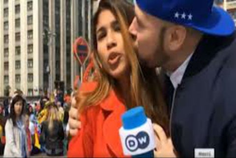 Periodista colombiana agredida en Rusia