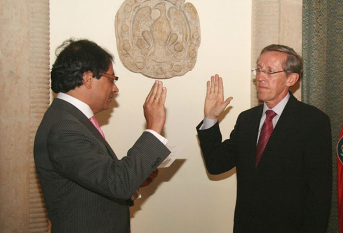 Gustavo Petro y Antonio Navarro Wolff