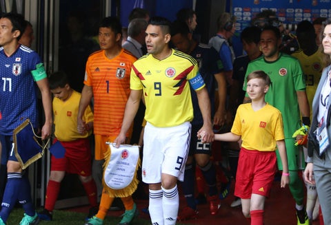 El delantero Falcao García en su primer mundial