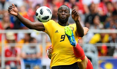 Delantero belga Romelu Lukaku
