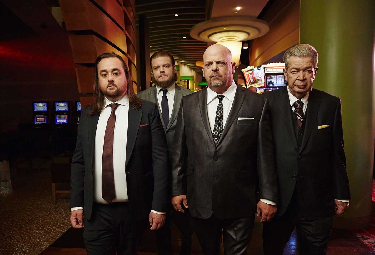 Rick Harrison y los de más miembros de el 'precio de la historia'