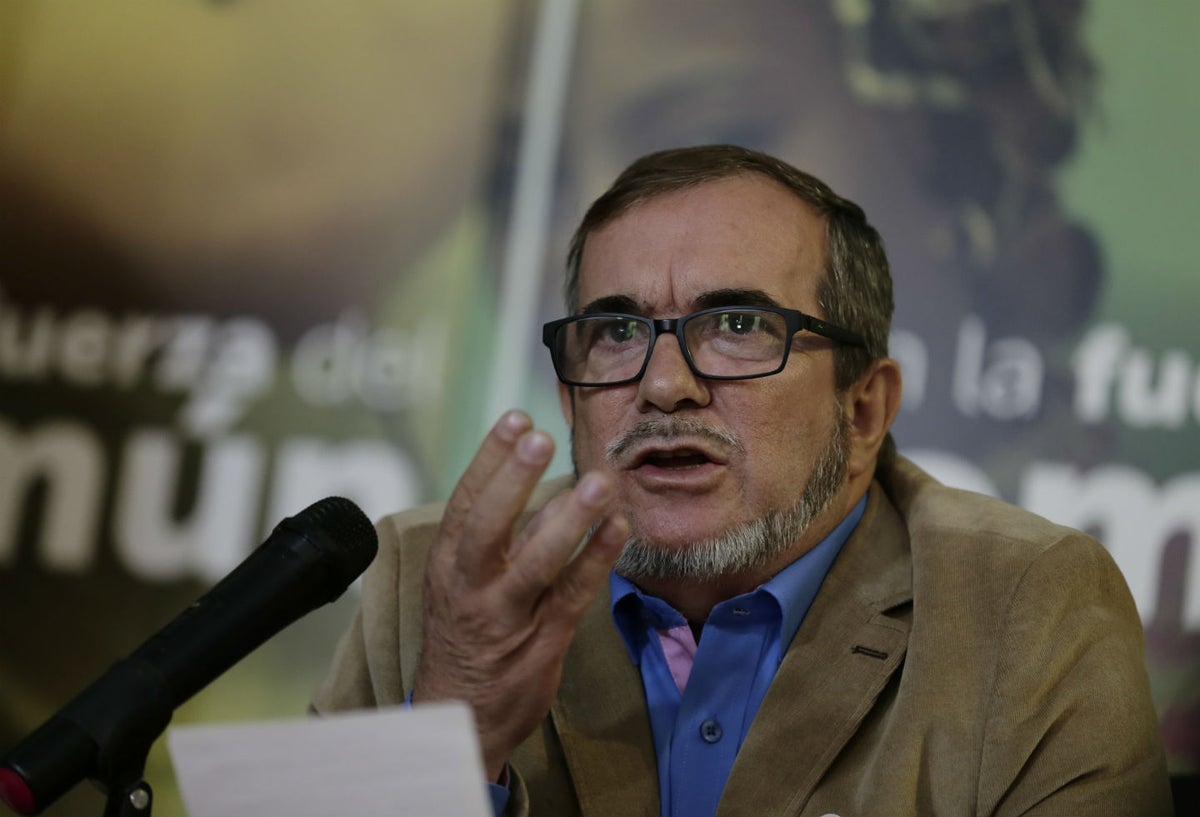 Rodrigo Londoño, es el jefe del partido de las Farc