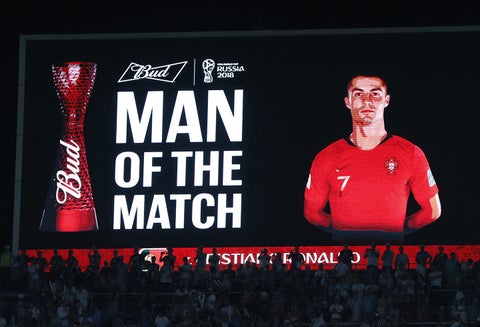 Cristiano Ronaldo, delantero de la Selección de Portugal