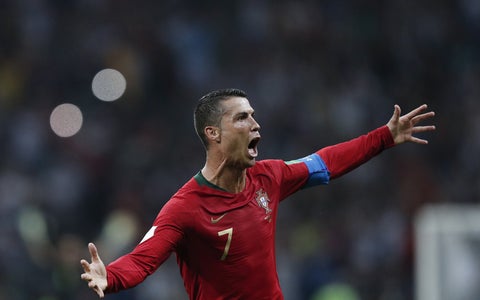 Cristiano Ronaldo ya lidera la tabla de goleadores del Mundial