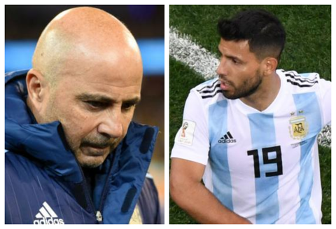 Se ve una división entre DT y jugadores al interior de Argentina