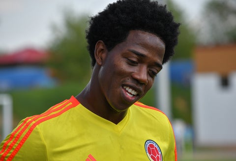 La Selección Colombia entrenando en Kazán, antes de partir a Samara