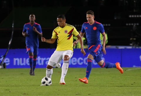 Selección Colombia en Bogotá