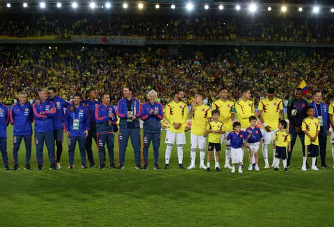 La Selección Colombia se despidió en Bogotá el 25 de mayo