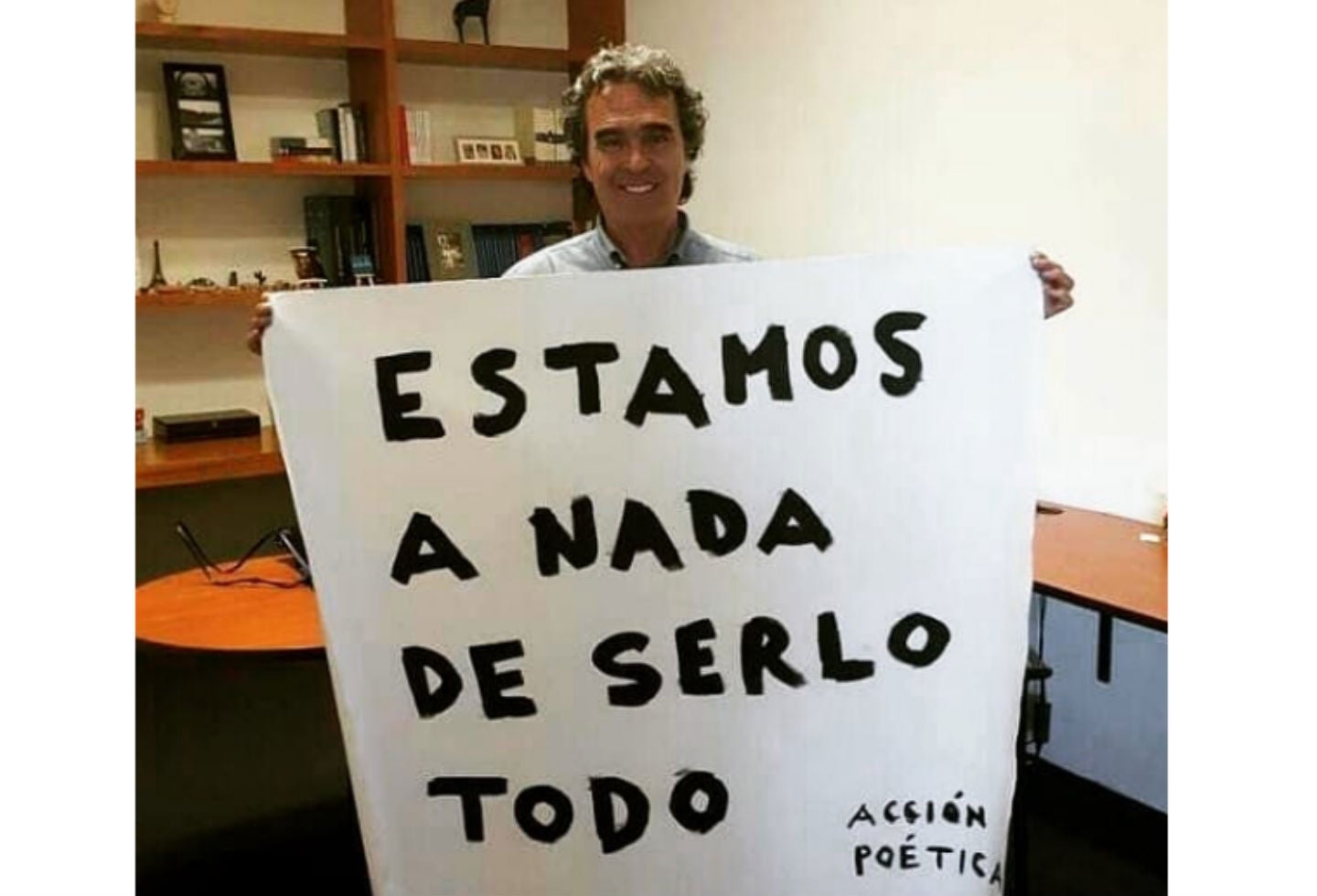 El excandidato presidencial Sergio Fajardo