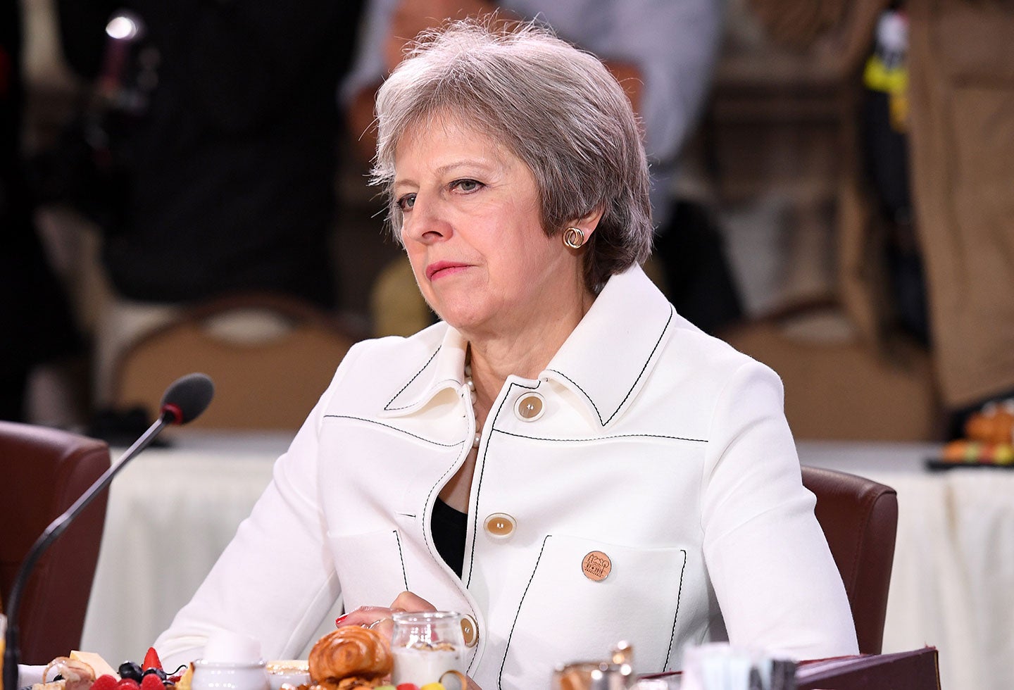 Theresa May, primera ministra británica