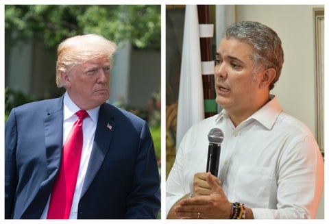 La lucha contra el narcotráfico será uno de los principales temas de encuentro entre Trump y Duque