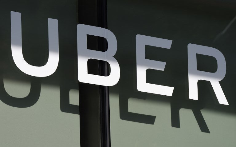 Imagen de la empresa Uber en su fachada