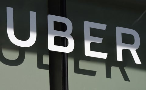 Imagen de la empresa Uber en su fachada