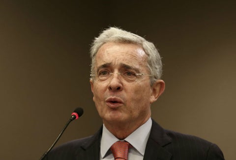 El exsenador Álvaro Uribe Vélez