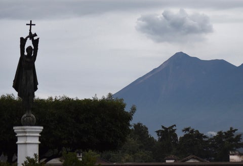 El Volcán de Fuego de Guatemala