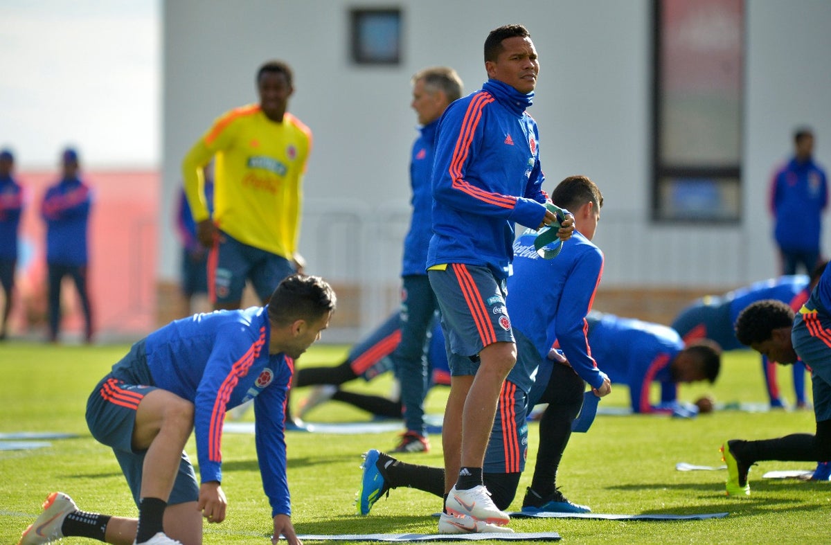 Entrenamiento Selección Colombia