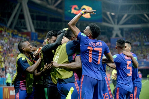 Colombia está a un triunfo de llegar a octavos de final en Rusia 2018