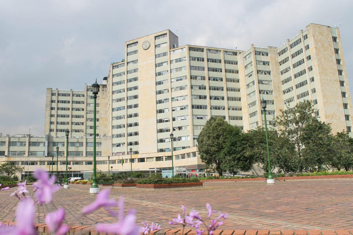 Sede del Hospital Militar, en Bogotá.