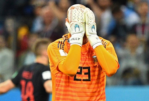 Willy Caballero, arquero del Chelsea y la selección de Argentina