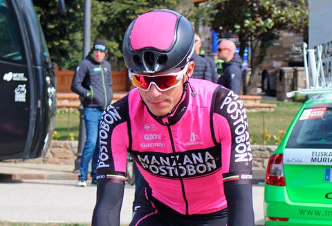 Wilmar Paredes, integrante del Manzana Postobón Team Continental Pro