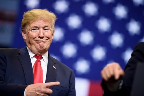 El presidente de Estados Unidos, Donald Trump.
