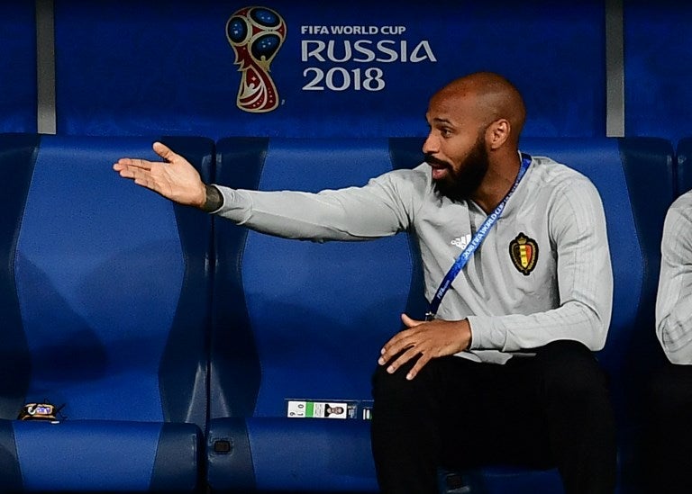 Thierry Henry trabajó de la mano de Roberto Martínez en la selección de Bélgica