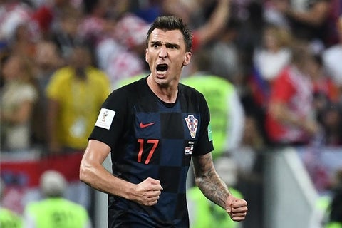 Mario Mandžukić anotó el gol definitivo ante Inglaterra