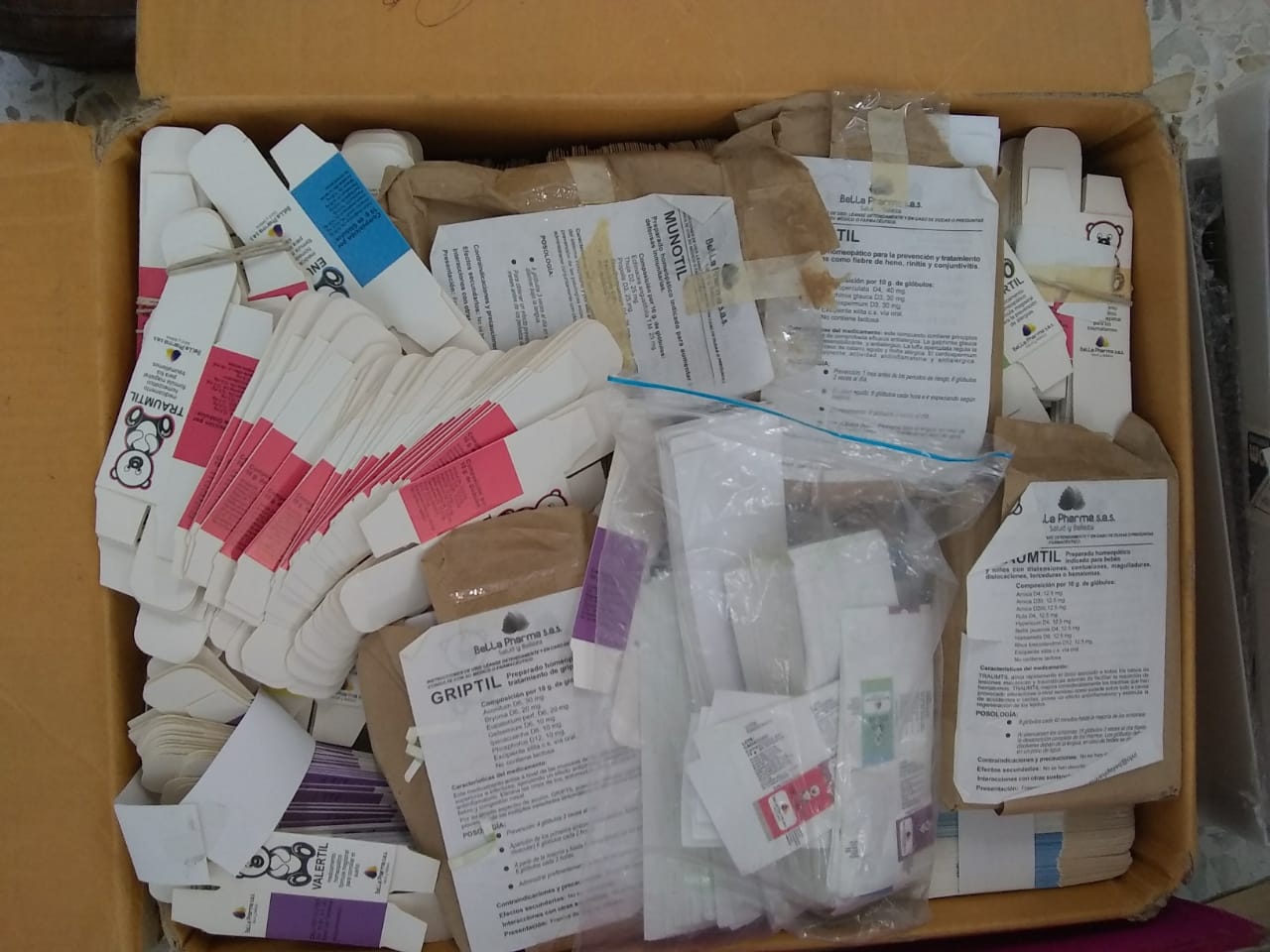 Estos medicamentos fueron incautados