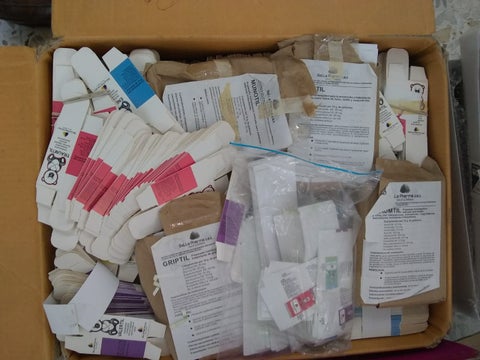 Estos medicamentos fueron incautados