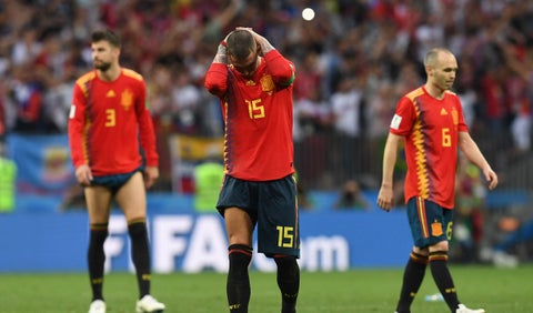 España su eliminación en el Mundial a manos de Rusia por penales