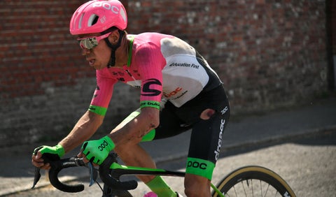 Rigoberto Urán durante la novena etapa del Tour de Francia