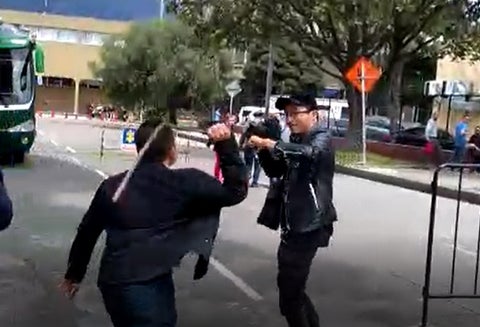 Agresión a periodista