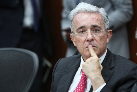 El expresidente Álvaro Uribe Vélez
