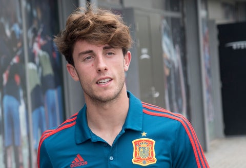 Álvaro Odriozola, futbolista español al servicio de Real Madrid