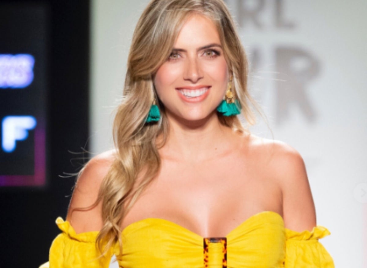 Ana Sofía Henao lució su embarazo en pasarela de Colombiamoda