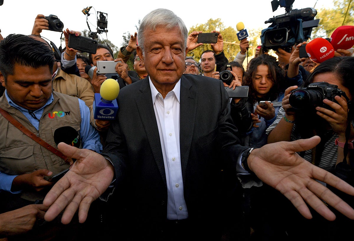 Andrés Manuel López Obrador, nuevo presidente de México