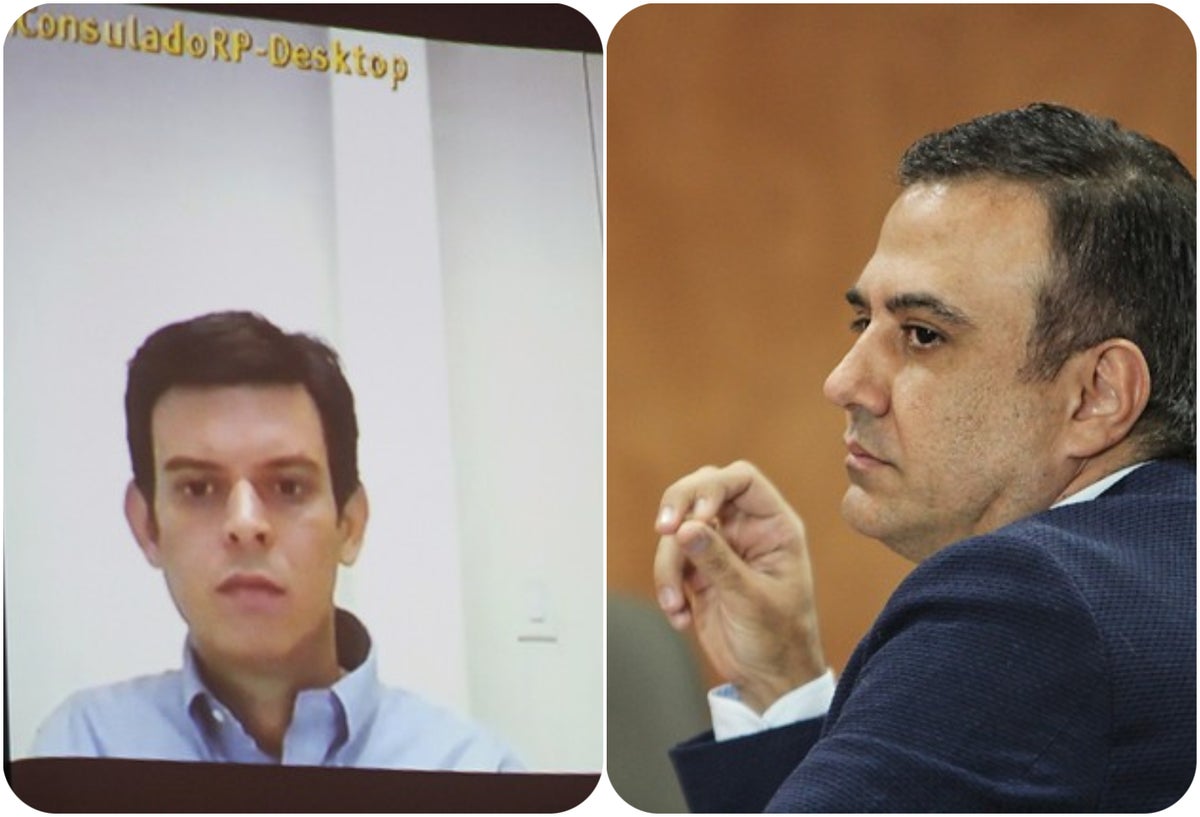 Alejandro Lyons y Edwin Besaile