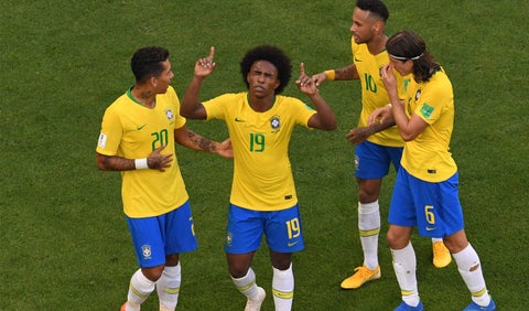 Willian es figura con Brasil en Rusia 2018