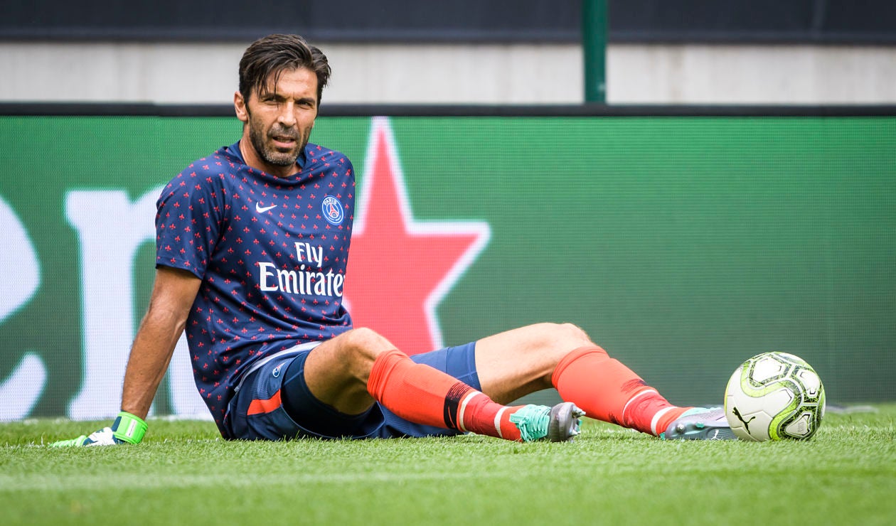 Gianluigi Buffon, portero del PSG
