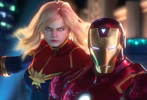 Iron Man y Capitain Marvel lucharán contra Thanos