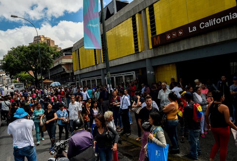 Caracas, capital de Venezuela, en medio del apagón