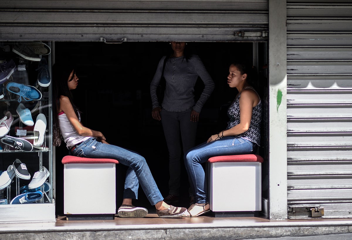 Caracas, capital de Venezuela, en medio del apagón