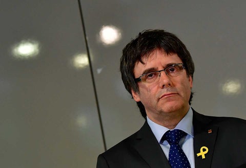 Carles Puigdemont, expresidente catalán